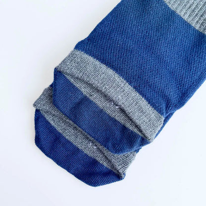 1/6 Pairs Man Five Finger Socks Large Plus Size Patchwork Compression Mesh Breathable Fitness Sport Toe Ankle Boat Socks EU43-47