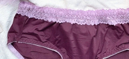 Sexy Purple Lace Lingerie Set for Women Push Up Bra No Underwire Small Bust Fit gathering Cups Lift Petite Cute Panties YUQI
