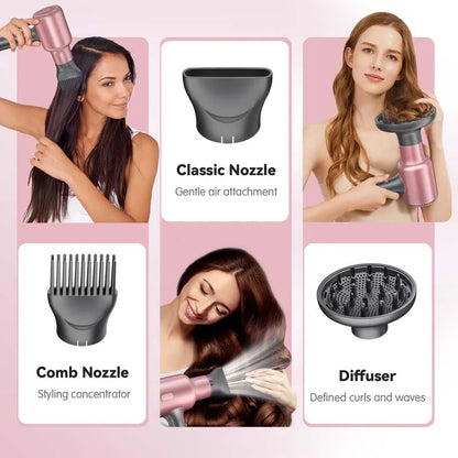 Custom Professional 1875W BlowDryer Strong Power Quick Drying Salon DC Motor Hair Dryer With Detachable Cover