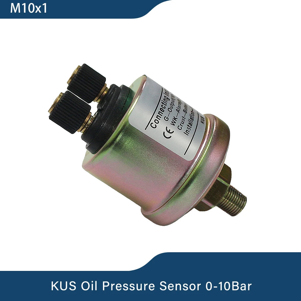 ELING Waterproof 85mm 4 in 1 Gauge Oil Pressure Water Temp Fuel Level Voltmeter with Light Alarm for Car Boat Yacht