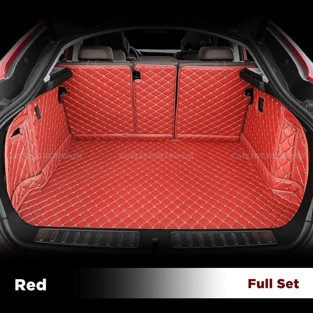 For BMW X6 E71 2008-2014 F16 2015-2019 G06 2020-2025 Auto Full Coverage Trunk Mat Car Cargo Liner Interior Accessories