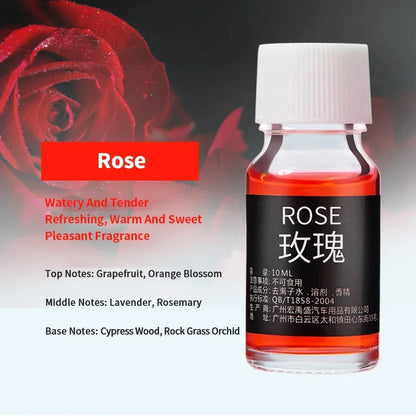 Car Air Freshener Essential Oils for Aroma Diffuser Air Humidifier Water-soluble 10ml Air Freshener Scents Fragrance Oil Perfume