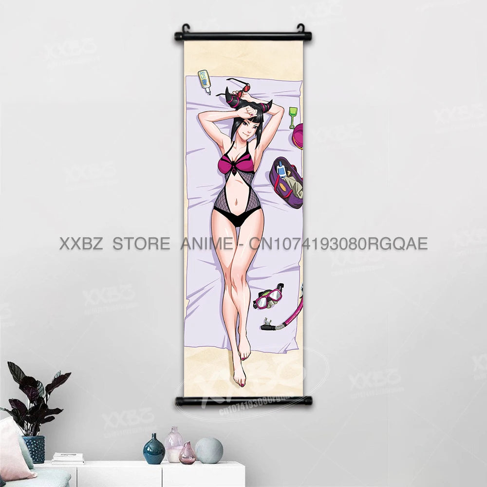 Fighting Game Street Fighter Home Decoration Hanging Painting Gouken Figures Wall Artwork Scrolls Picture Canvas Print Poster