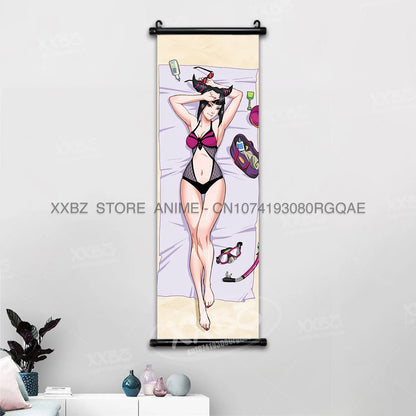 Fighting Game Street Fighter Home Decoration Hanging Painting Gouken Figures Wall Artwork Scrolls Picture Canvas Print Poster