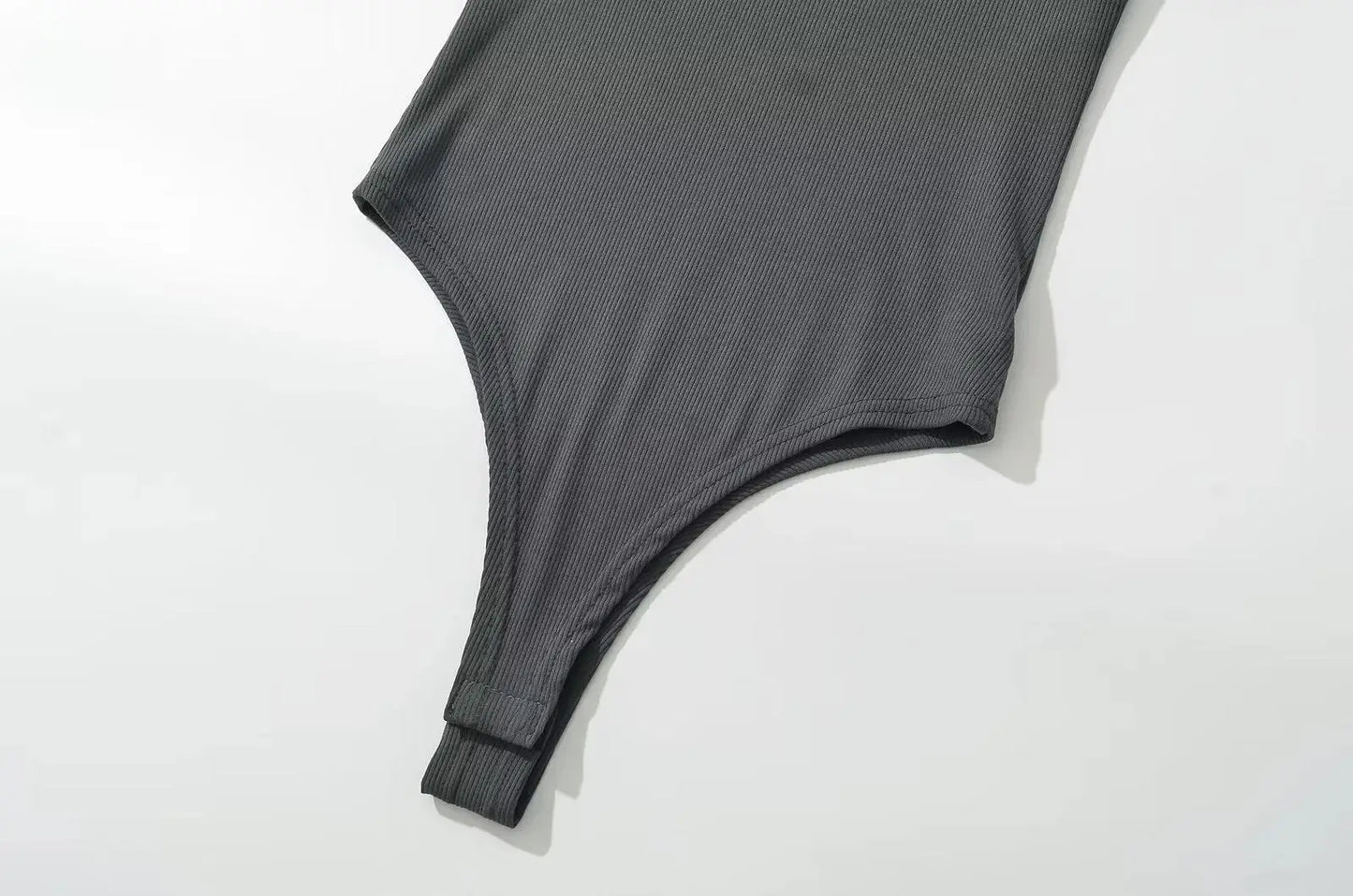 Summer Short Sleeve O-neck Knitted Bodysuits Women Stretchable Slim Basic Solid Color Tops
