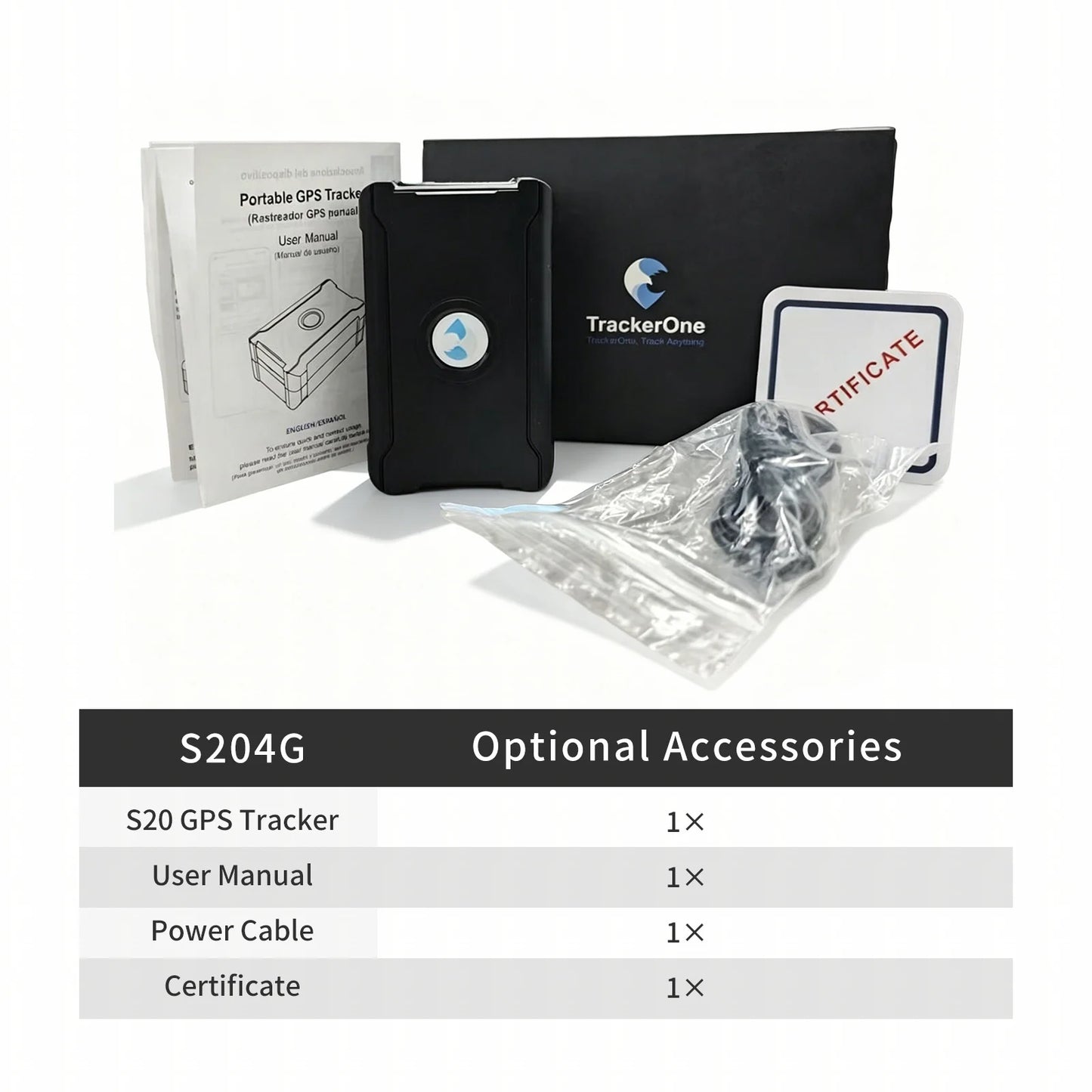 GPS Tracker for Vehicles Real-Time 4G＋2G & Car Tracking Device with App Worldwide Coverage iOS & Android Subscription Required