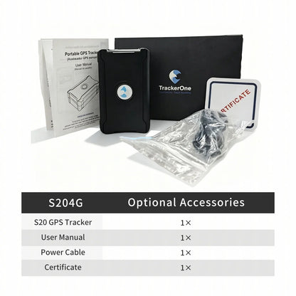 GPS Tracker for Vehicles Real-Time 4G＋2G & Car Tracking Device with App Worldwide Coverage iOS & Android Subscription Required