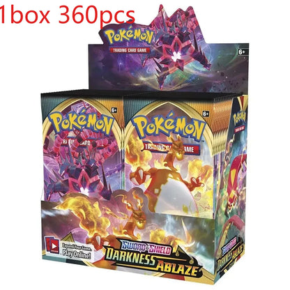 360 Pcs/Box Pokemon Card SCARLET&VIOLE 151 Astral radiance Evolutions Ultra Prism English Booster Battle Transaction Card