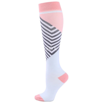 1Pair New Compression Stockings 20-30Mmhg Knee High Sports socks Fit Medical Varicose Veins Pregnant  Edema Diabetes Circulation