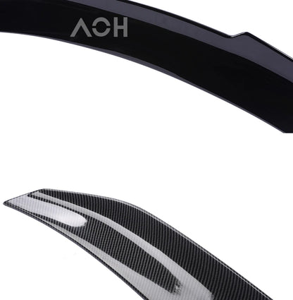 Rear Trunk Spoiler Bumper Lip For BMW 4 Series F32 F33 F36 Carbon Fiber PSM M4 MP Style Wing Tail Kit 2014-2020 Gloss Black