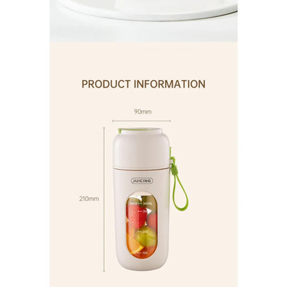 350Ml New Juicer Portable Wireless Charging Juice Cup Student Home Multifunctional Juice Office Juicer Kitchen Breakfast Tools