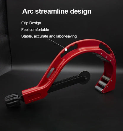 Metal Scissor 14mm-200mm PVC PP PE Bearing Copper Tube Plumbing Cutting Tool Roller Type Stainless Steel Manual Tube Cutter