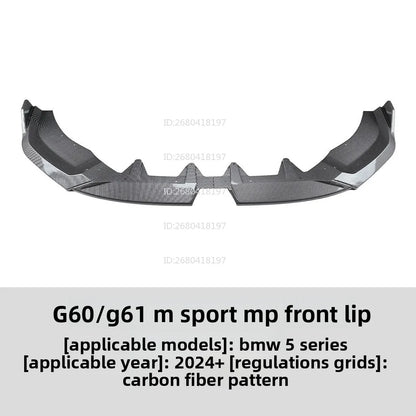 For BMW 5 Series Bmw I5 G60 G61 2024+ Mp Front Lip Front Shovel Spoiler Modification Accessories