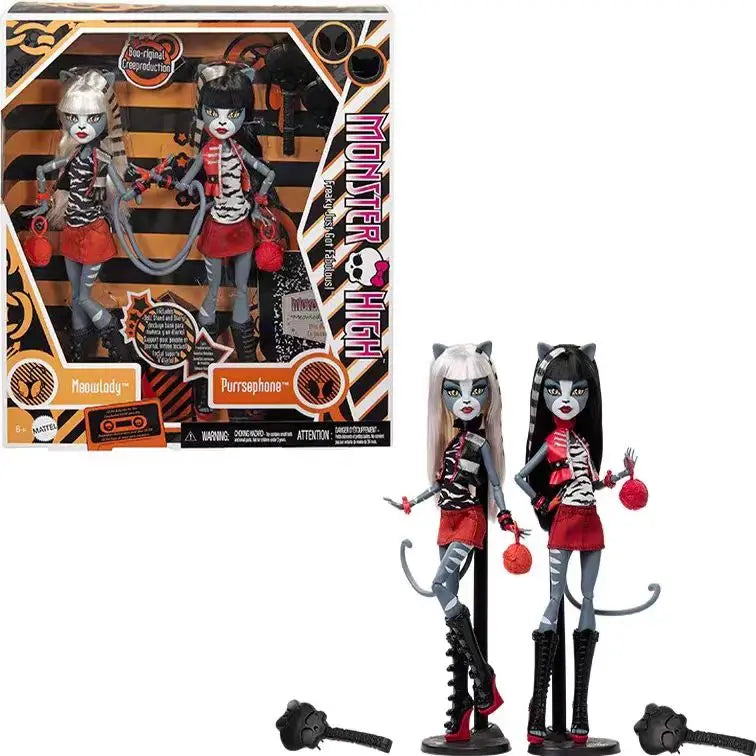 Original Monster High High School Wednesday Third Generation G3 Ghost Doll Doll, Mobile Collection HXH77 Christmas Gift