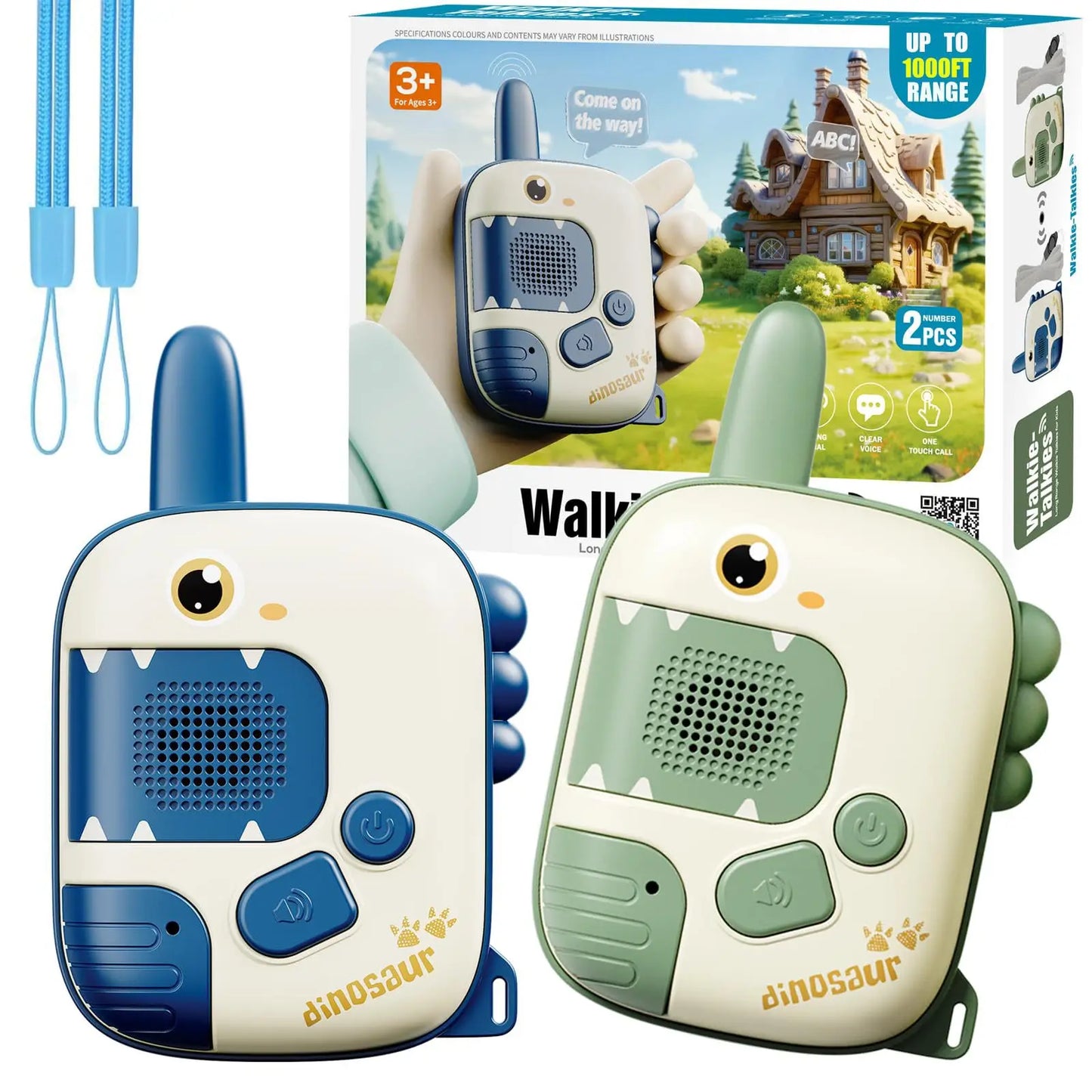 1pair Walkie Talkie For Kids Long Range Two-Way Interphone Outdoor Game Two-Way Radio Outdoor Indoor Call Machine