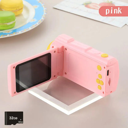 Kids Video Camcorder 1080P 20 MP High Resolution Portable Mini Digital Camera with 2.4 Inch Large Display Screen Birthday Gifts