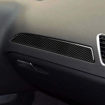 Car Center Console Gear Shift Panel Set, For Audi A4 S4 RS4 A5 S5 RS5 (2007-2016) Carbon Fiber Interior Sticker Trim Accessories