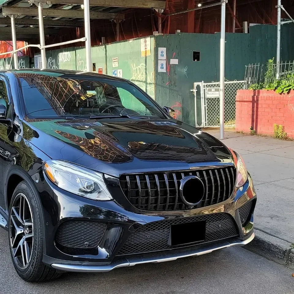XVIP Front Chrome Diamonds Style Racing Grille For Mercedes Benz GLE C292 GLE350 GLE450 GLE500 GLE43 AMG 2016-2019 Upper Grilles