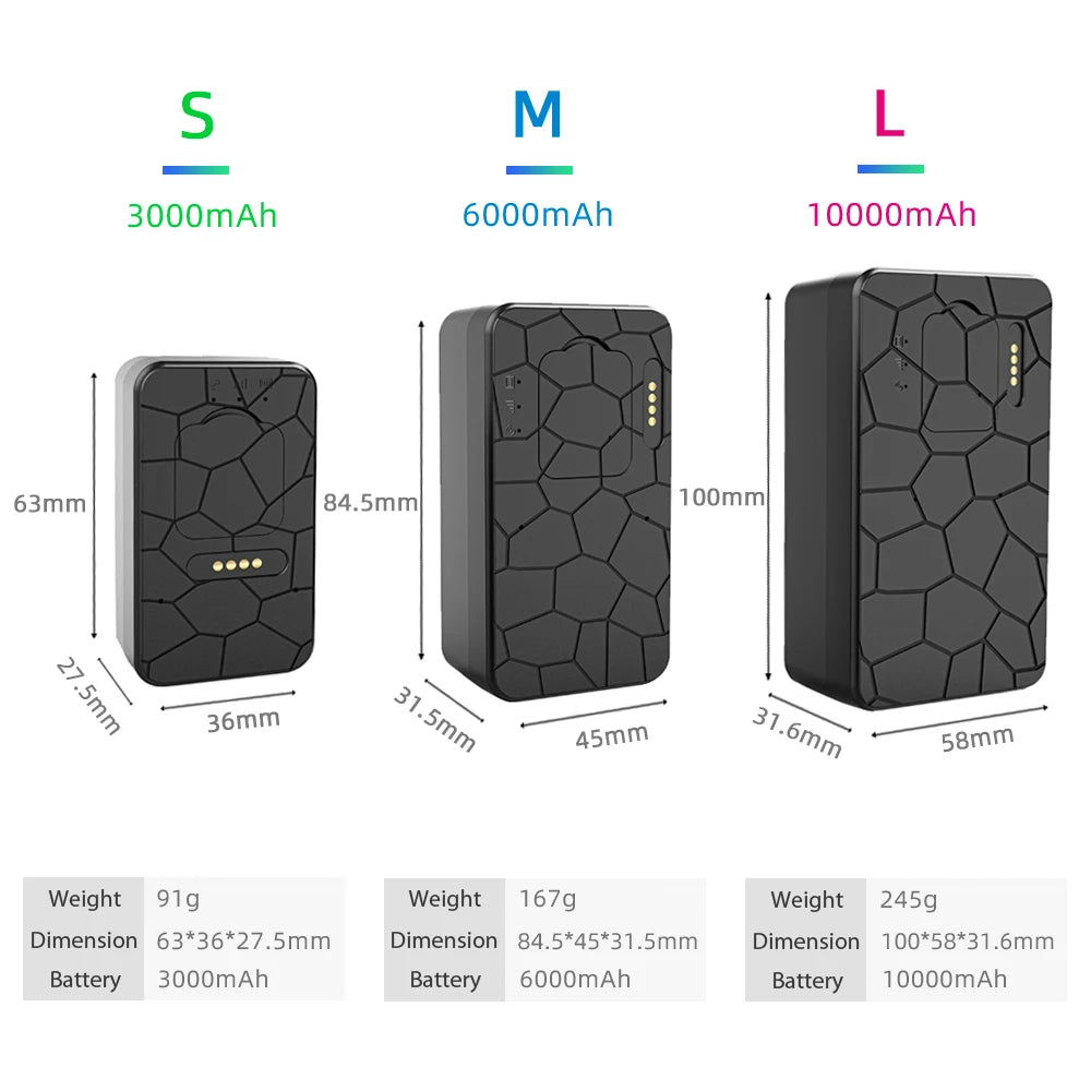 Car Tracker GPS 4G Tracking Device Mini GPS Tracker Car 4G GPS Tracker Mini GPS Locator Magnet GPS Car Tracker Free APP
