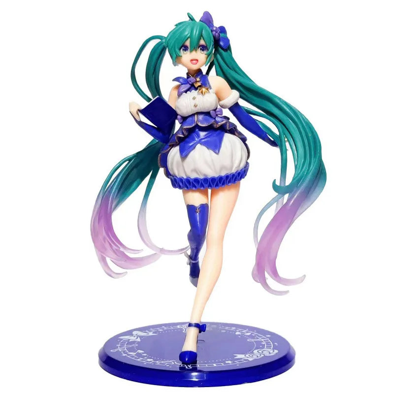 Hatsune Miku Future Anime Figure Vocaloid Kawaii Collectible Statue Model Desktop Decor Otaku Gift Doll Japanese Fans