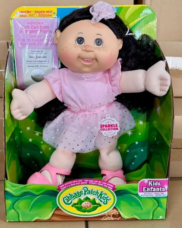 Cabbage Patch Kids Doll Special Sparkle Edition New Fashion Rainbow Garden Sittin Pretty Holiday Helpers Berry Holiday Girl Toys