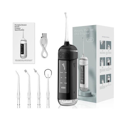 Water Flosser Oral Irrigator Tooth Scaler 6 models 40-140PSI Rechargeable Dental Water Jet IPX7 Waterproof Teeth Cleaner
