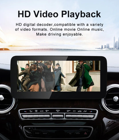 STWEINew Car Multimedia Wireless Android AUTO CarPlay 10.25 12.3inch Screen For Mercedes Benz V Class W447 V250 V260 V350 Screen