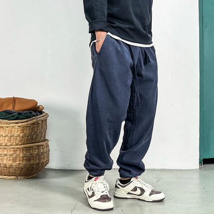 Korean Streetwear High Quality Sweatpants Men Clothing Vintage Jogging Pants Harajuku Sport Joggers Casual Running Trousers Male