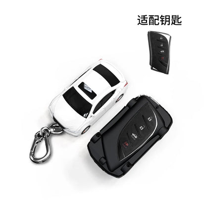 Fashion Creative for Lexus NX GS ES UX US RC LX GX IS RX 200 250 250h 350h LS 450h 260h 300h Car Key Case Cover Fob Bag Keychain