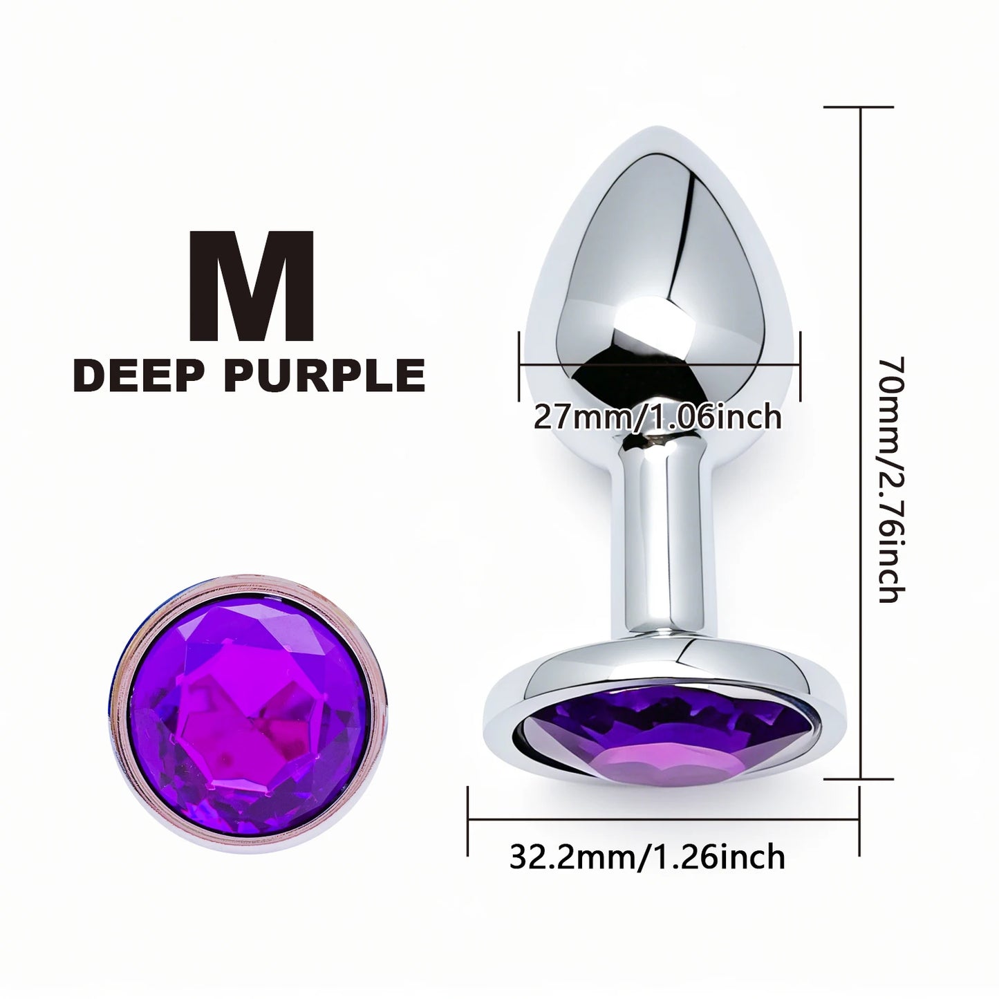 Metal Anal Plug Set 5 Size Butt Plug Sex Toy for Couples Adult Game Masturbator Anus Stimulation Toys for Women And Men