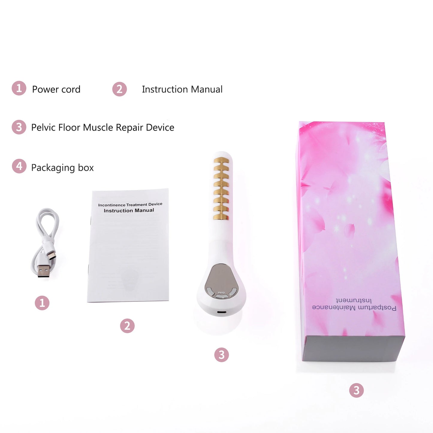 Pelvic floor muscle Trainer Exerciser Women Pelvic Floor Repair Muscle Stimulator Improve Incontinence Vagina Tighten Device