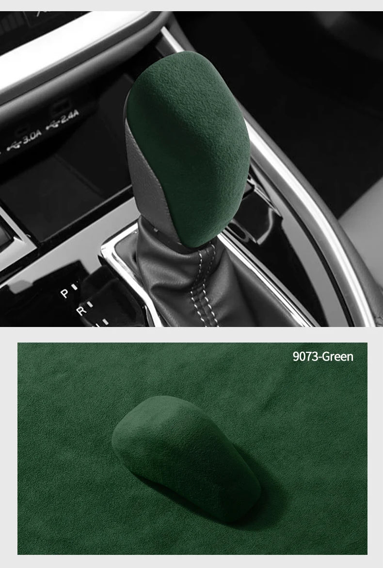 Made of Alcantara For Subaru Impreza WRX 2023 Outback Forester Crosstrek Car Center Console Gear Shift Boot Interior Accessory