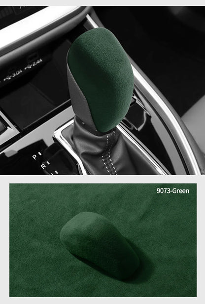 Made of Alcantara For Subaru Impreza WRX 2023 Outback Forester Crosstrek Car Center Console Gear Shift Boot Interior Accessory