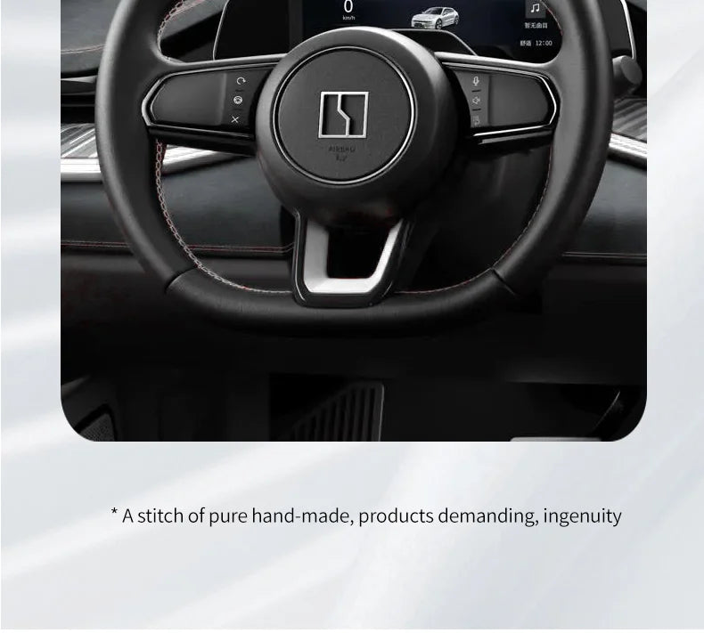 car steering wheel universal return to standard personality creative center line marking supplies Alcantara suede accessories