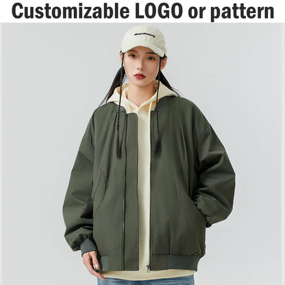 2025 New Fashion Jacket - Your Own Design Brand Logo/Customized Images Everywhere - DIY Thin Sunscreen Jacket for Men and Women