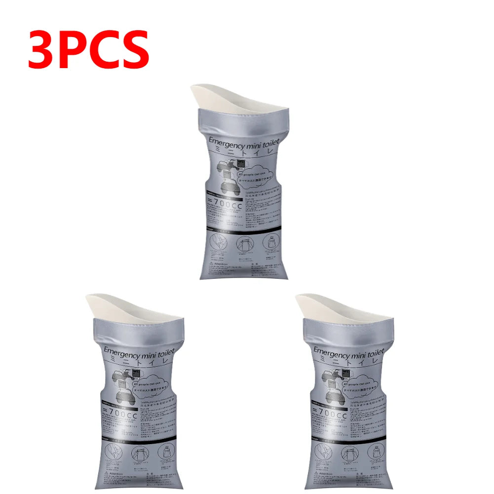 1-20PCS Outdoor Emergency Urinate Bags Disposable Piss Bag Travel Mini Mobile Toilet Portable Urine Bag Baby Vomiting Bag