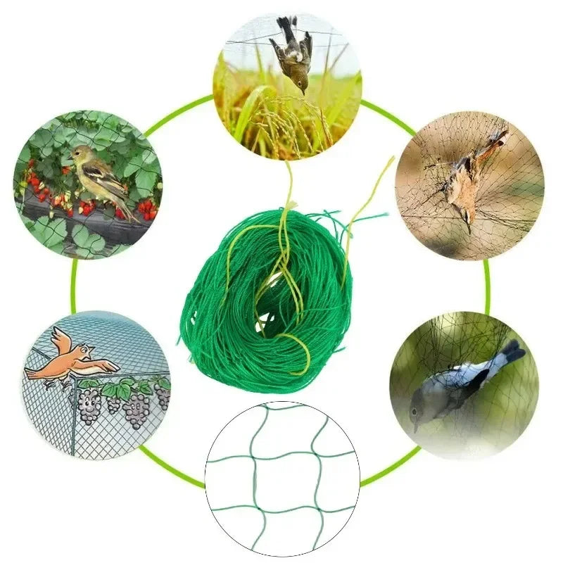 5/1PCS Garden Plant Climbing Net Plant Trellis for Tomato Fruit Vegetables Grapes Cucumber Net Morning Glory Flower Vine Netting