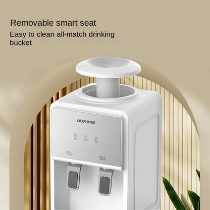 Compact Water Dispenser with Anti-Dry Burning Feature Ideal for Home and Office Use Desktop Type Can Accommodate Bottled Water