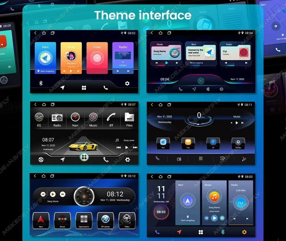 MEKEDE Android 14 IPS Screen Car Radio For Mazda 3 2004-2009 Wireless Carplay GPS Multimedia Player Audio Stereo DVD Head Unit