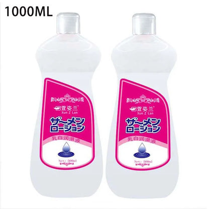 Simulate Semen 500ML Lube Products Lubricant for Sex Water Japan Base Personal Sex Oil Vagina Anal Sex Gel for Gay Lubricants