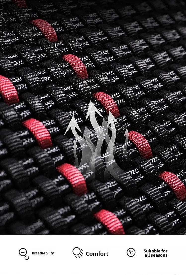 Universal Auto Split Seat Car Full Seat Cover Breathable Ice Silk Nappa Leather Car SUV Cushion Full Seats Cover Protection