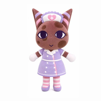 Hot Game Animal Hospital Plush Toy Dr. Harlow Ratthew Nurse Stalker Soft Stuffed Cartoon Doll Collectible Plush Gift