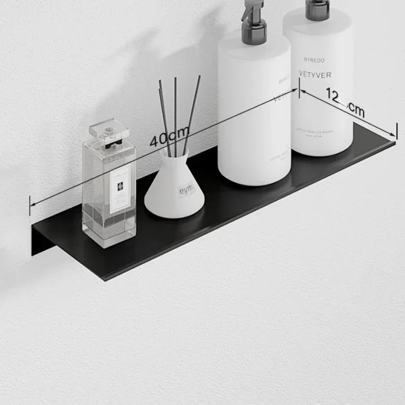 Bathroom Shelf Organizer Wall Mount Shower Shampoo Soap Cosmetic Shelves Kitchen Storage Rack Holder Bathroom Accessories