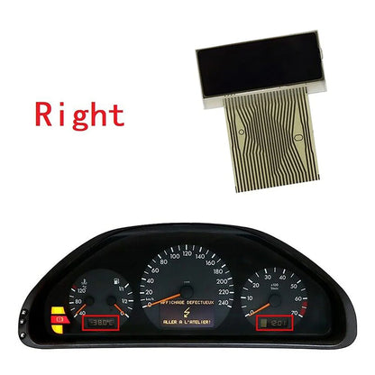 Dashboard LCD Display Screen Instrument Cluster for Mercedes Benz C/E Class W202 W210 W208 CLK SLK R170 Gauge Sets Dash Panels
