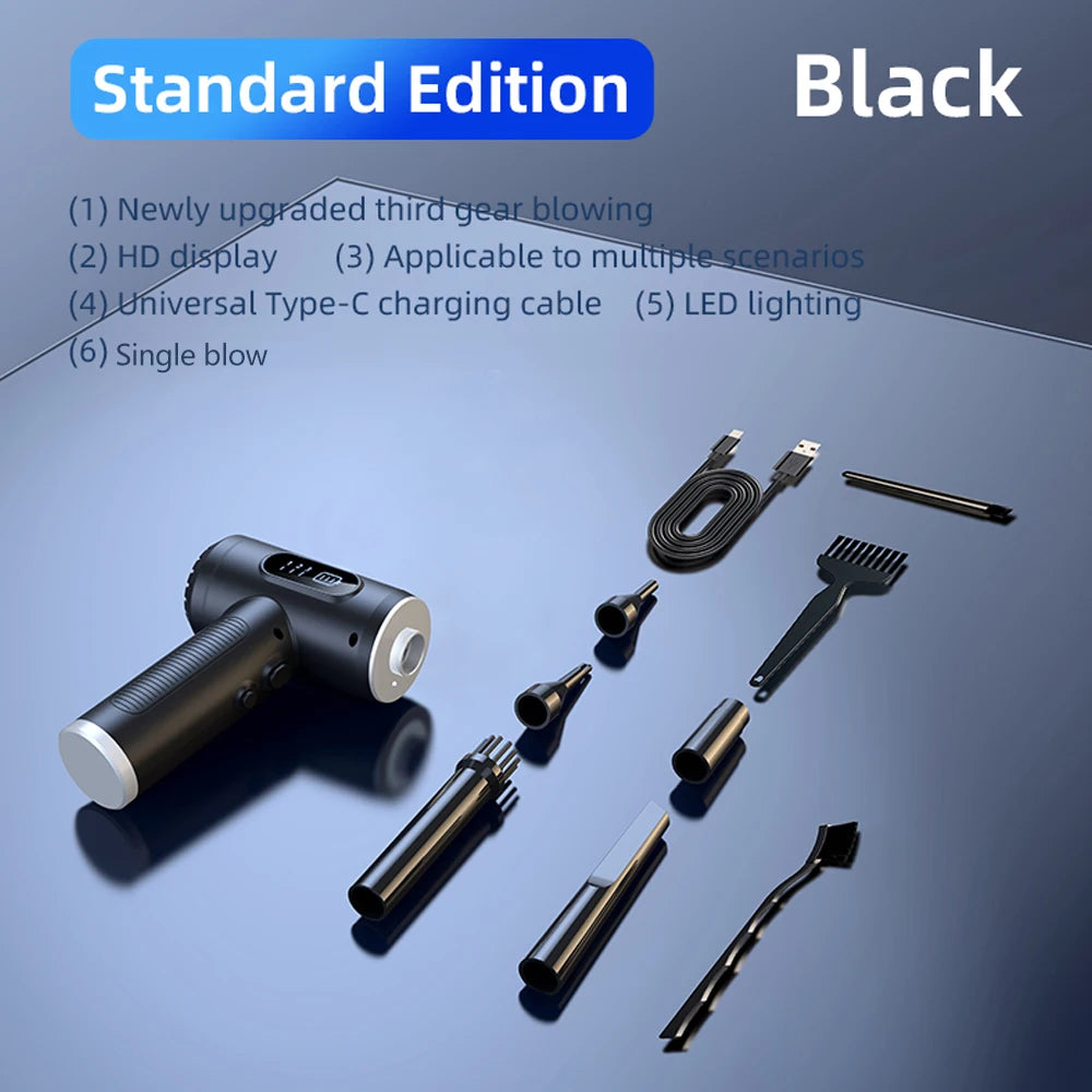 290000Pa Car Vacuum Cleaner Strong Suction Wireless Vacuum Cleaners Handheld Vacuum Cordless Robot Car Home Electrical Appliance