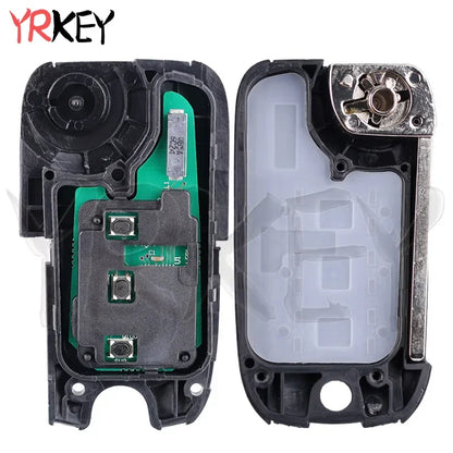 Smart Remote Key for MG HS ZTS ZS MG3 MG6 MG5 RX5 RX8 I5 I6 Flip Folding Key Case 433Mhz with ID47 Chip (7953) Car Key 3 Buttons