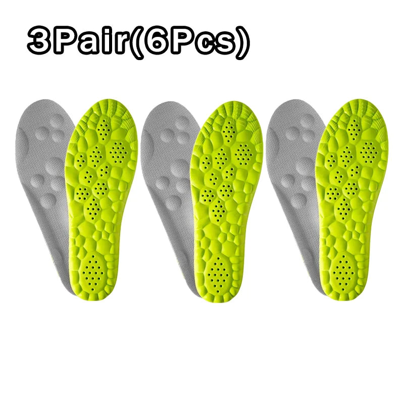 4D Cloud Technology Insole - Super Soft / Ultra Comfort Insole / Sneakers Pad - Acupoint Massage Insole for Foot & Joint Support
