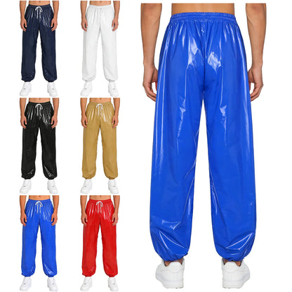 Men Waterproof Diaper Covers Pants Draws /Sides Waist Buttons Jogger Pants Easy Wear Leakproof Adaptive Bottoms for Special Need