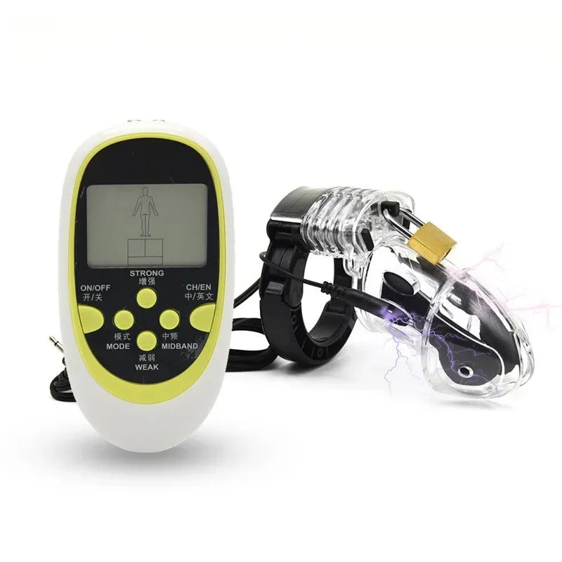 Sex Products Electric Shock Penis Ring Cock Ring Electro Stimulation Medical Therapy Massager Bdsm E-Stim Sex Toys For Men