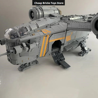 Cheaper 2026 The Razor Crest Assembly Building Dispaly Model Set Compatible 6187Pcs Creativity Spaceship Brick for Adults Gift S